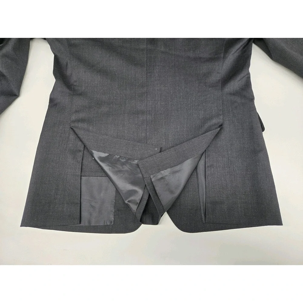 Bonobos Men's Slim Fit 2 Button Wool Blend‎ Blazer 15400 Charcoal Size 40R